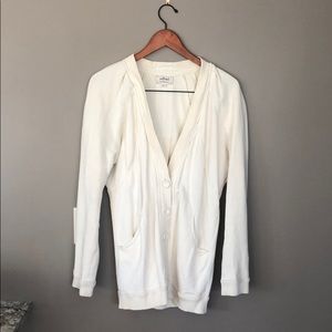 Wilfred cardigan (cotton sweatshirt material)